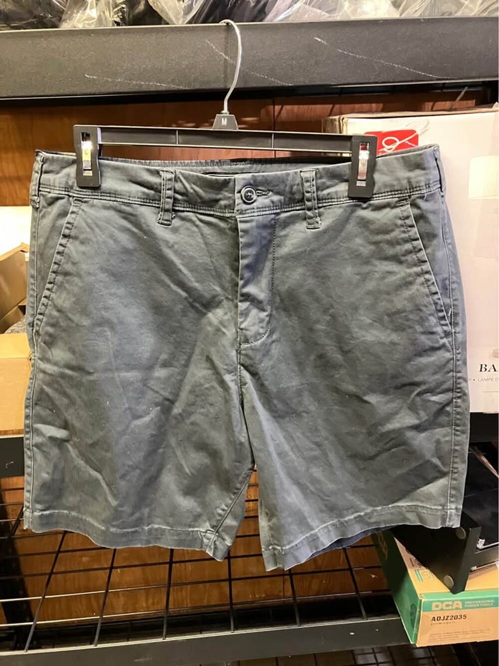 Forever 21 Men Dark Grey Chino Shorts Size 32